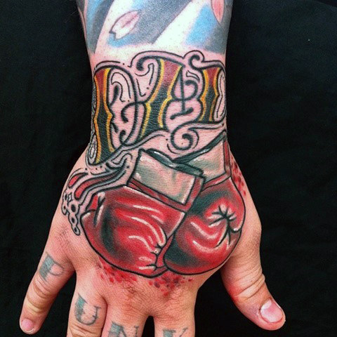 tatouage gants de boxe 101