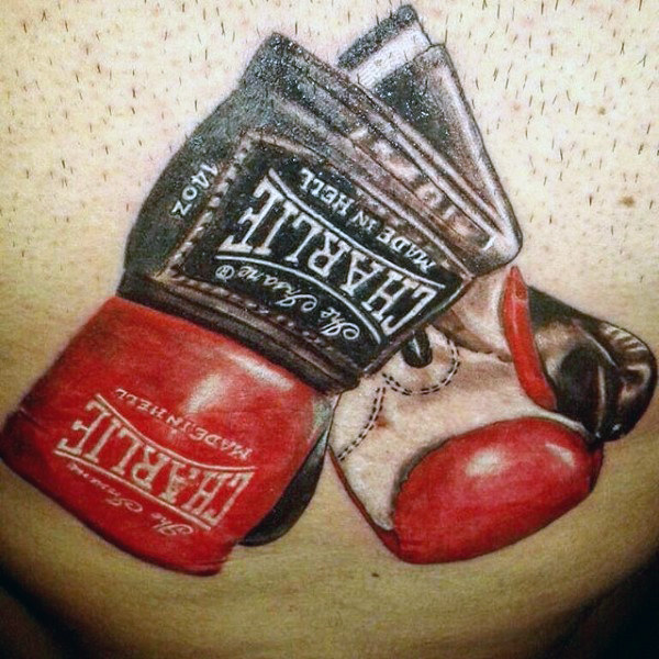 tatouage gants de boxe 49