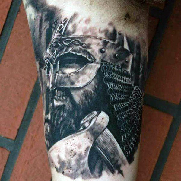 tatouage guerrier 93