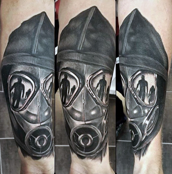 tatouage masque a gaz 149