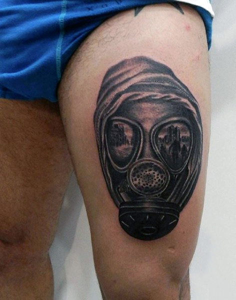 tatouage masque a gaz 217