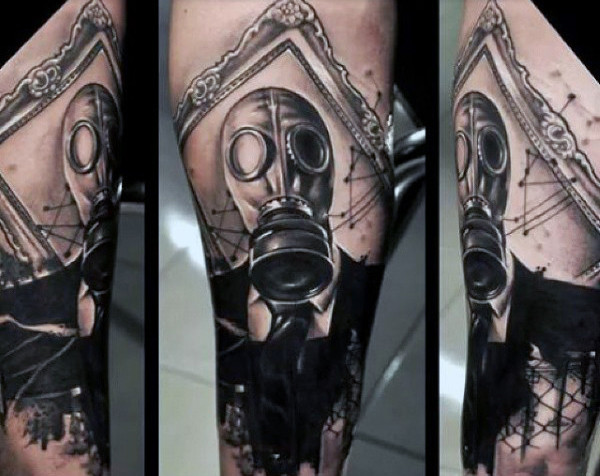 tatouage masque a gaz 49