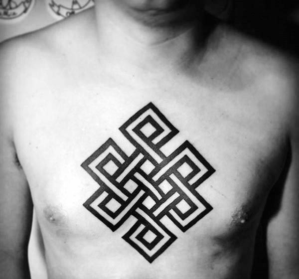 tatouage noeud infini 23