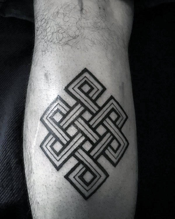 tatouage noeud infini 27