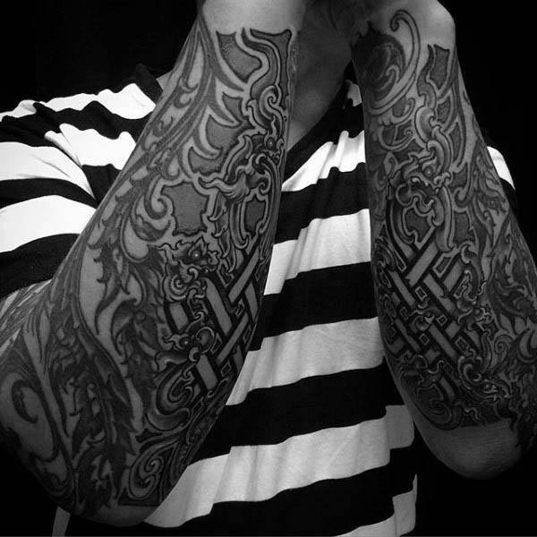 tatouage noeud infini 41