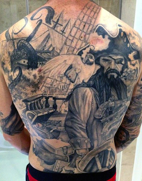 tatouage pirate 69