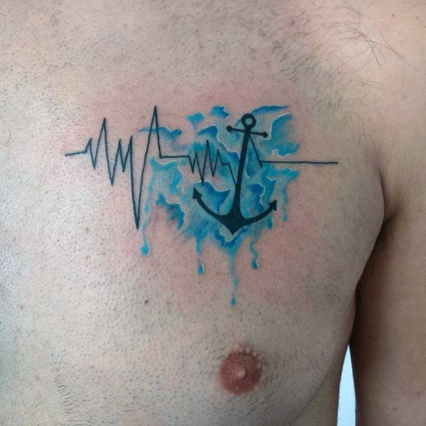 tatouage rythme cardiaque 05