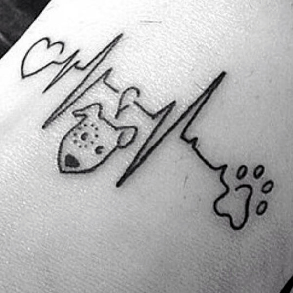 tatouage rythme cardiaque 41