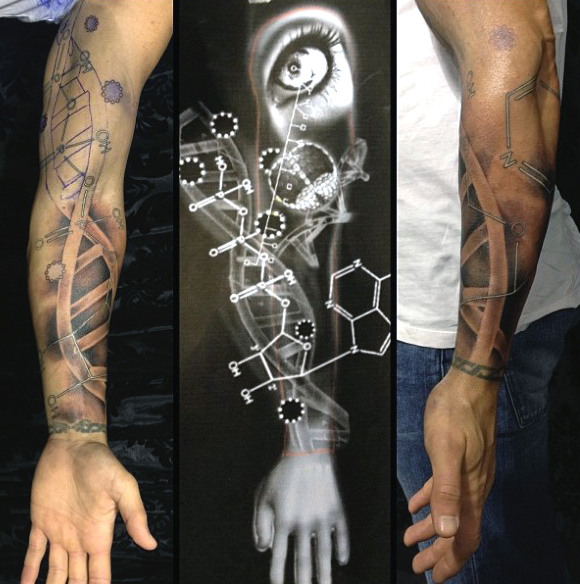 tatouage science 73