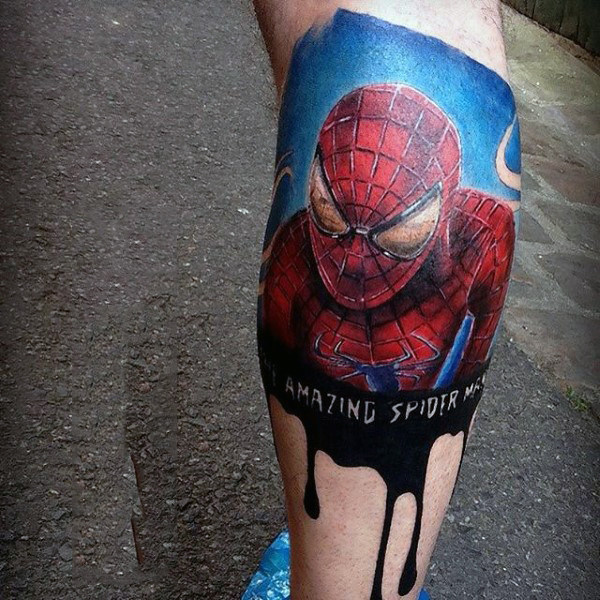 tatouage spiderman 269