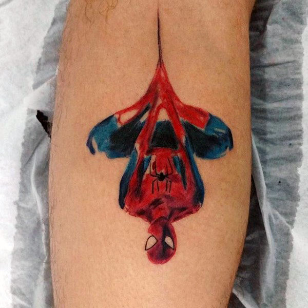tatouage spiderman 401