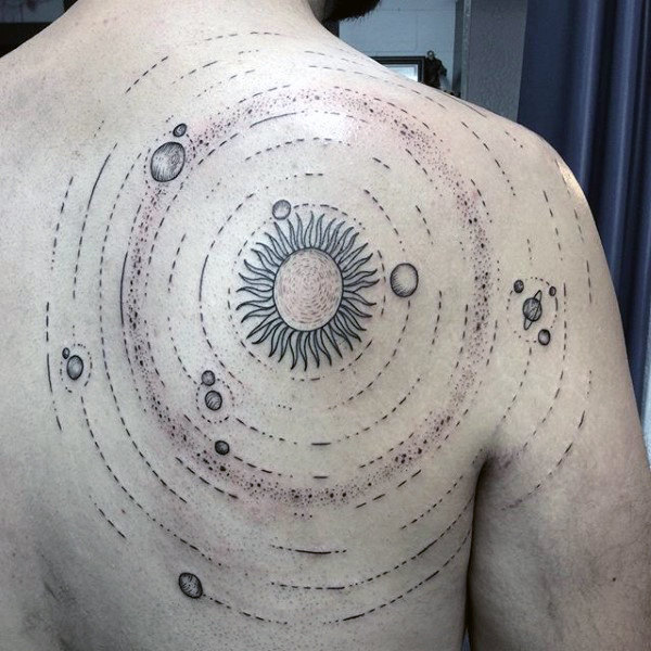 tatouage systeme solaire 29