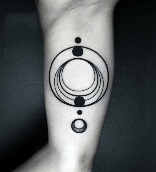 tatouage systeme solaire 97