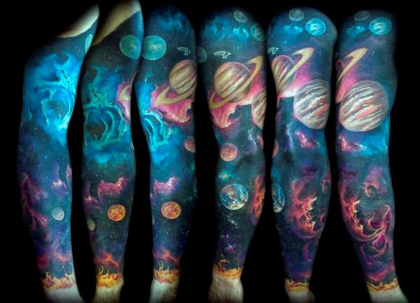 tatouage univers 13