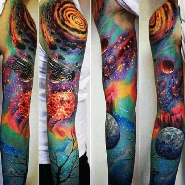 tatouage univers 197