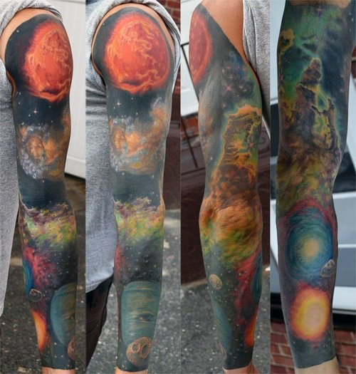 tatouage univers 201