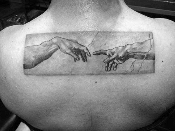 53 Tatouages de La Création d'Adam, de Michel Ange