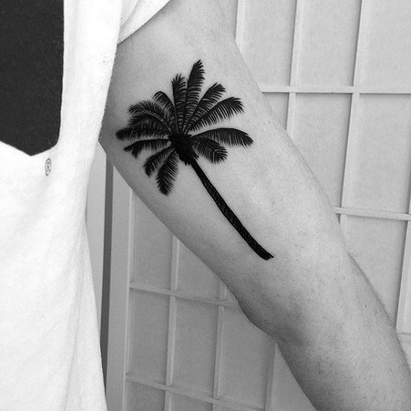 Tatouage Palmier Graphiquenull