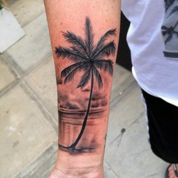 Tatouage Palmier Homme