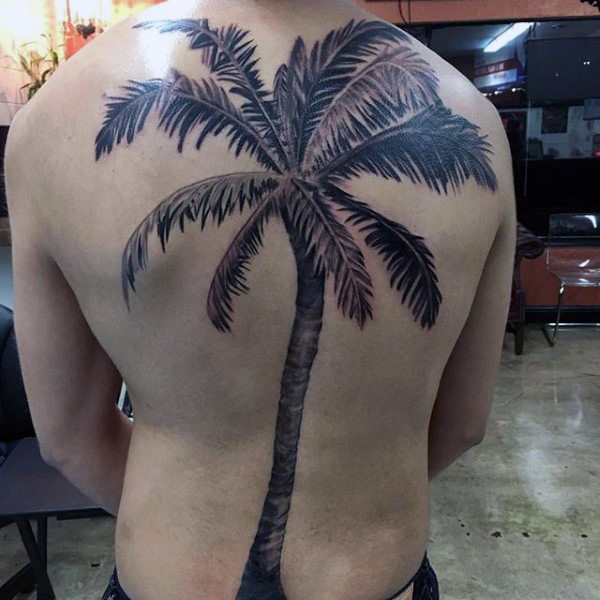 Tatouage Palmier Homme