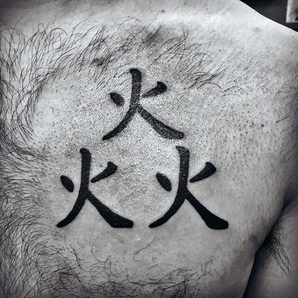 62 Tatouages de lettres et de symboles chinois (Et leur signification) — free download