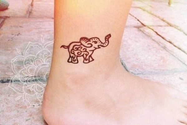 dessin tatouage elephant 1415