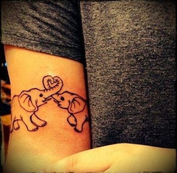 dessin tatouage elephant 1493