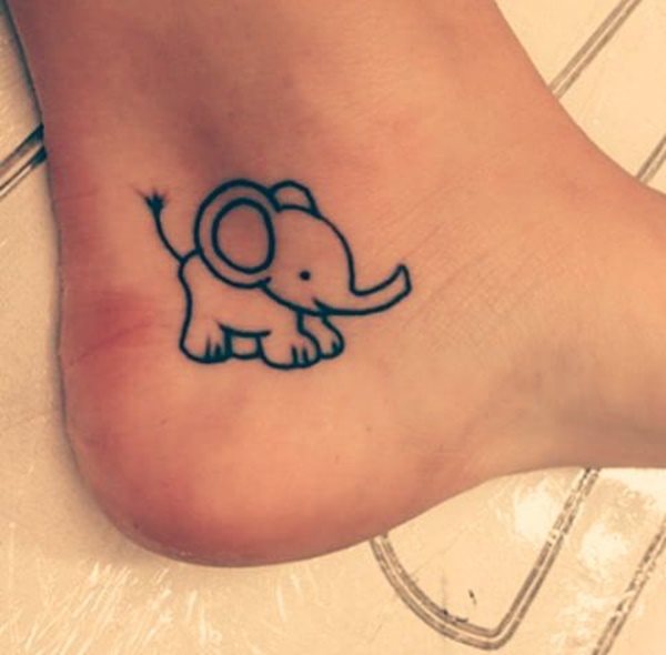 dessin tatouage elephant 1519