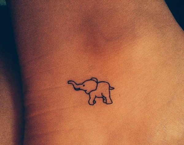 dessin tatouage elephant 2416