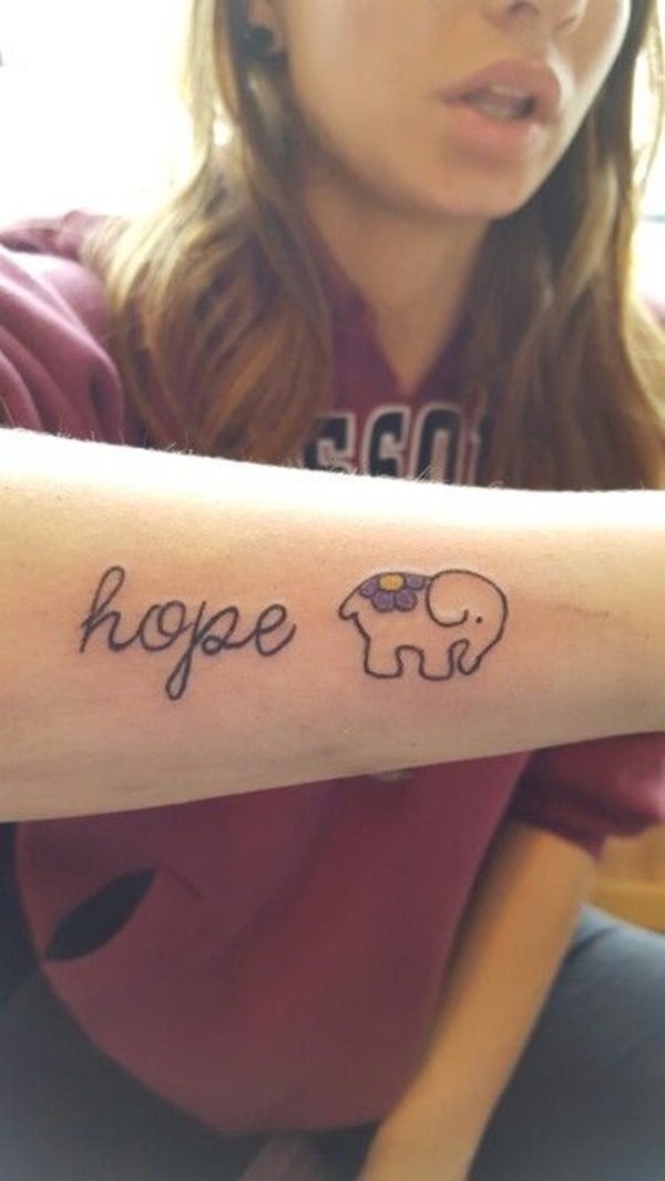 dessin tatouage elephant 245