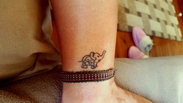 dessin tatouage elephant 2793