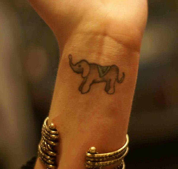 tatouage elephant 1026