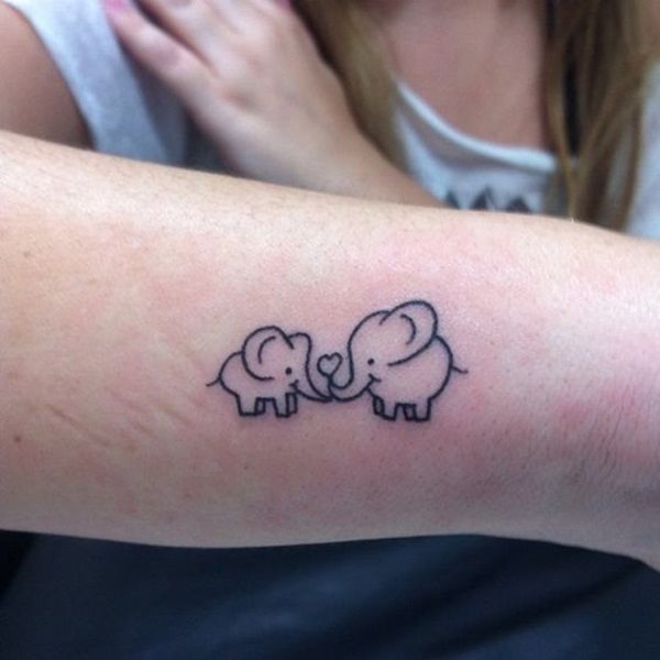 tatouage elephant 103