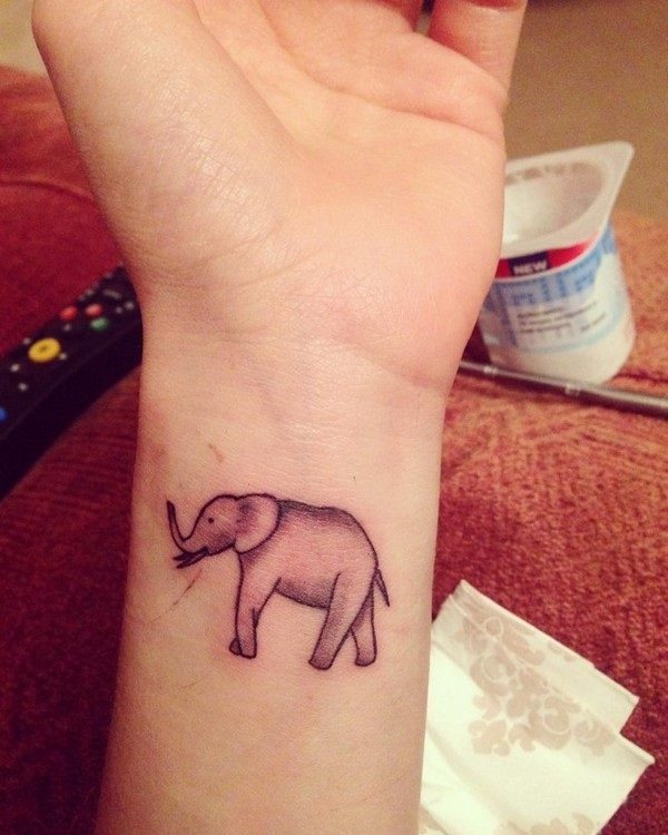 tatouage elephant 1091