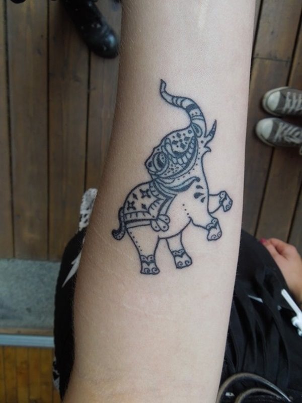 tatouage elephant 207
