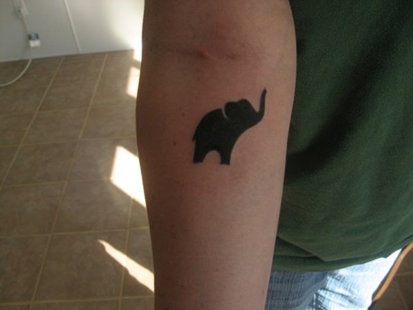 tatouage elephant 259