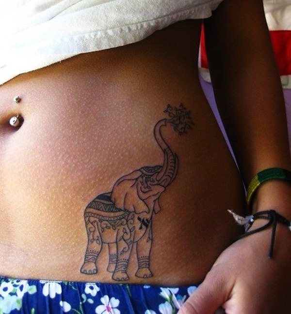 tatouage elephant 415