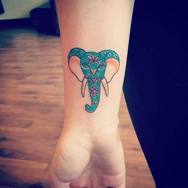 tatouage elephant 441