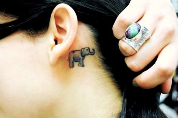 tatouage elephant 558