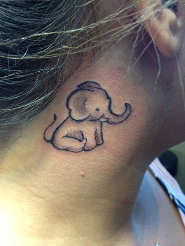 tatouage elephant 688