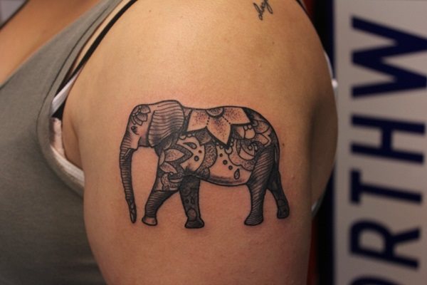 tatouage elephant 753