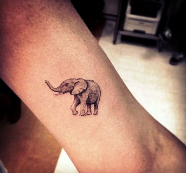 tatouage elephant 857