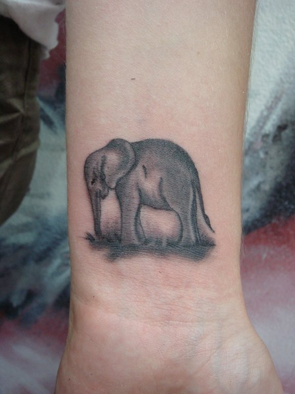 tatouage elephant 896