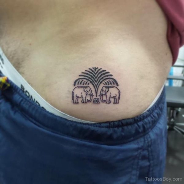 tatouage elephant 935