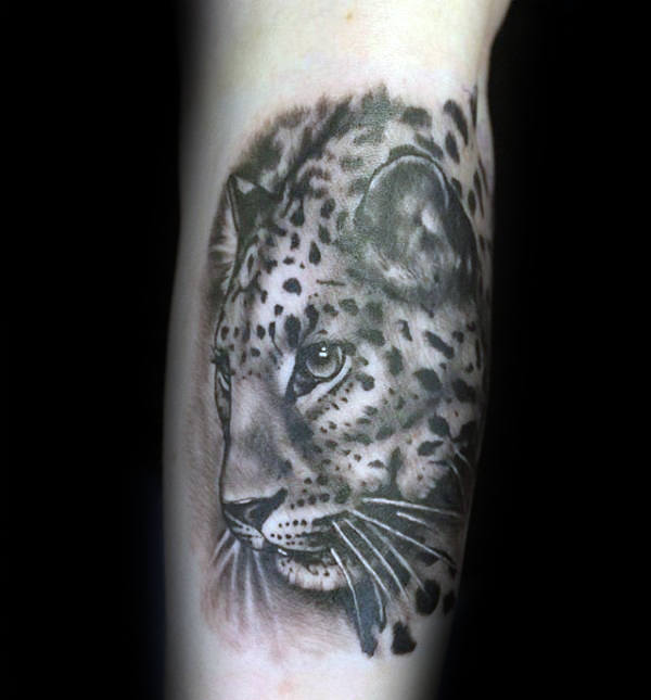 tatouage leopard 219