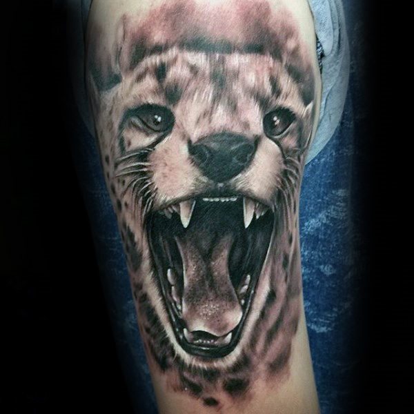 tatouage leopard 310