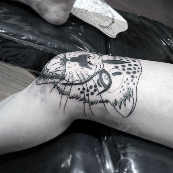 tatouage leopard 401
