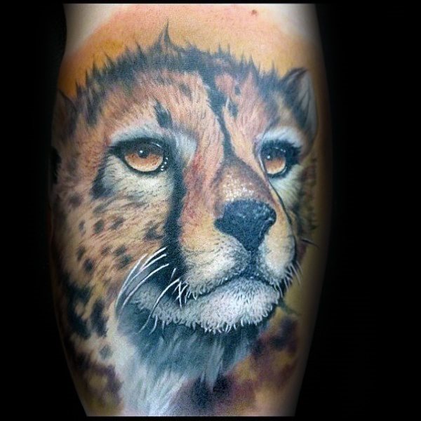 tatouage leopard 596