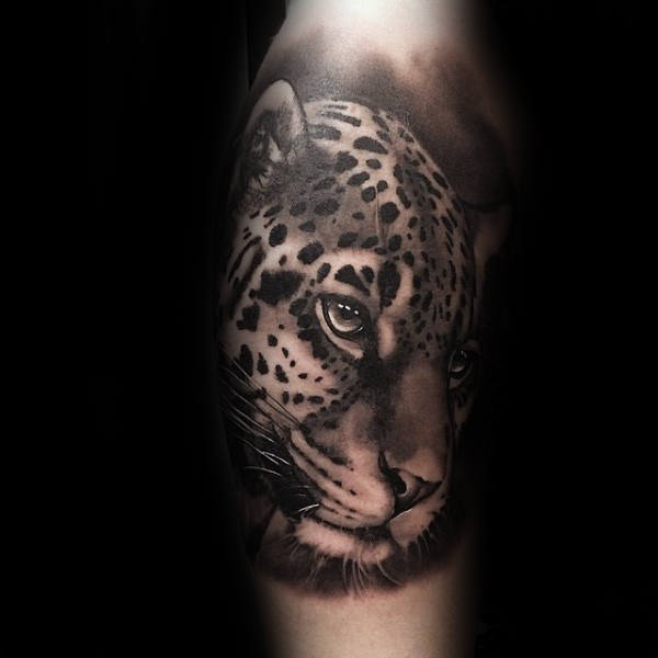 tatouage leopard 648