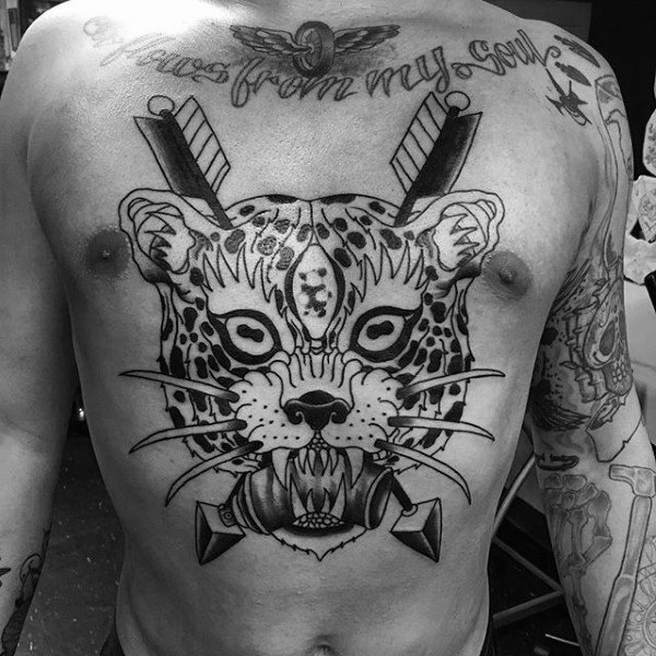 tatouage leopard 700